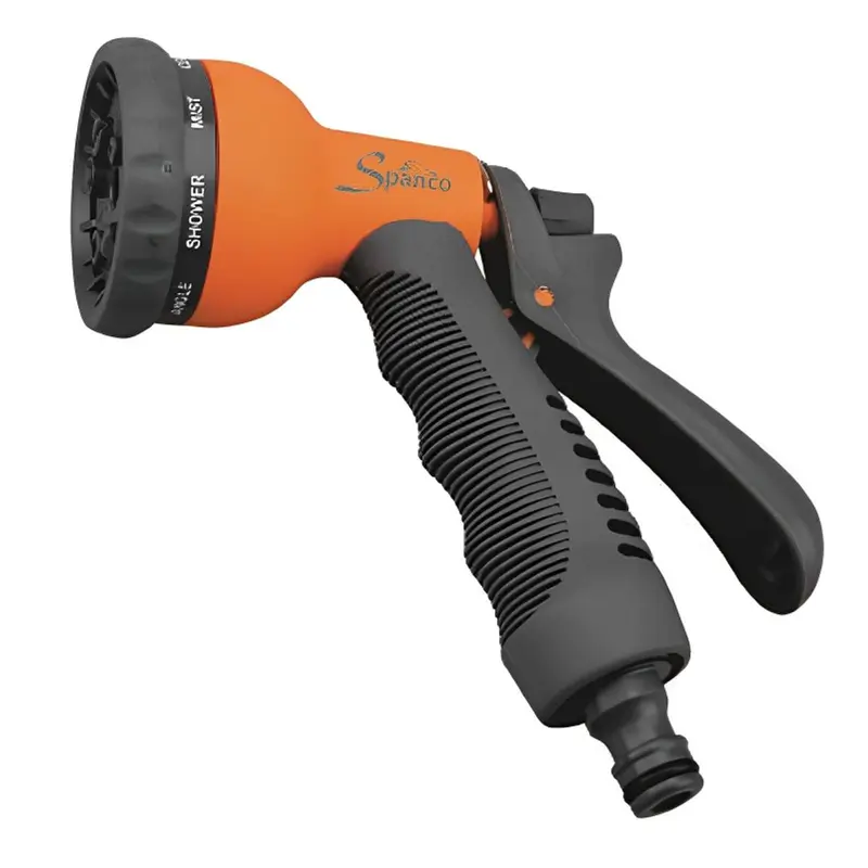 Falcon Plastic 8-Pattern Water Gun (Micro Hand Sprinkler) for Gardening